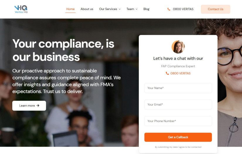 VeritasHQ screenshot 1