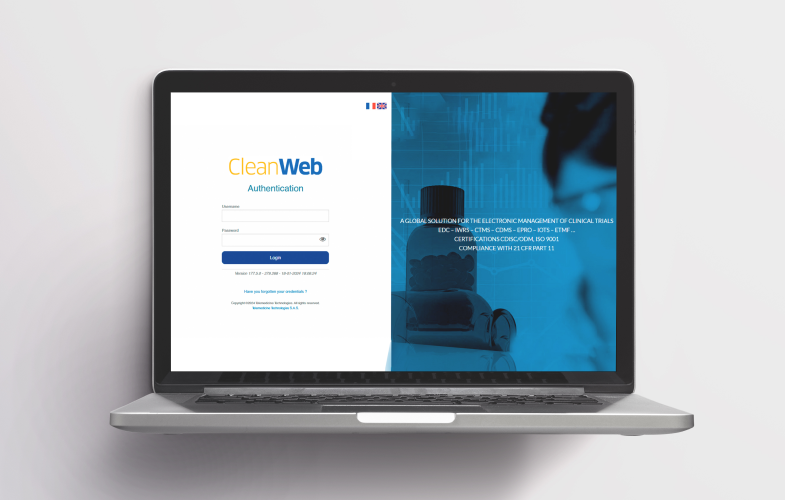 Web platform improvement for HealthCear Enterprise. CleanWeb™ screenshot 1