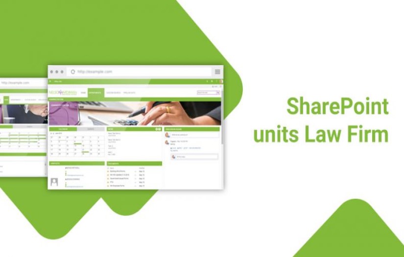SharePoint Unites Law Firm screenshot 1