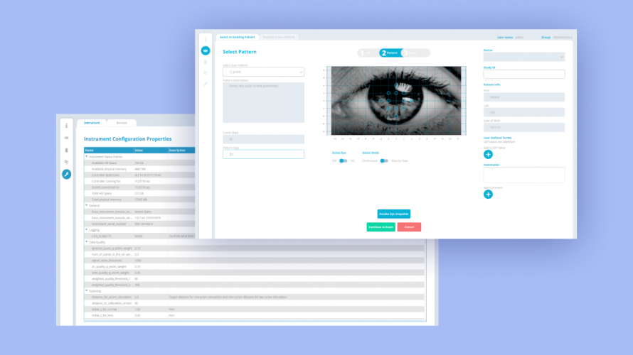 BOSS Instrument Console screenshot 2