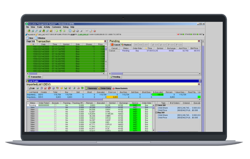 Trade Execution System screenshot 1