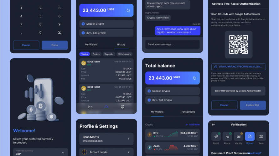 Digital Assets Exchange App screenshot 1
