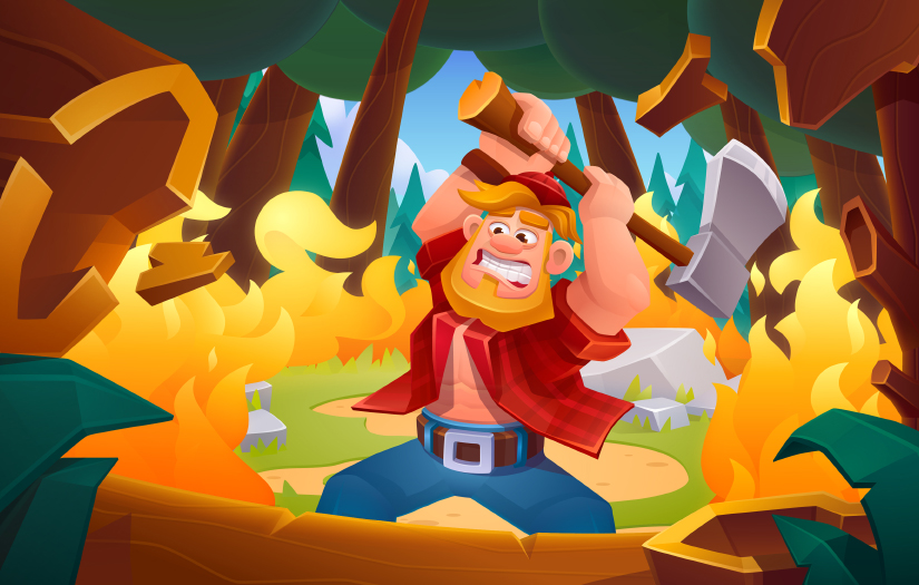 Timber Slash screenshot 1