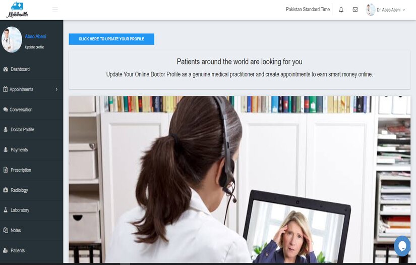 MobiHealth Internationals screenshot 1