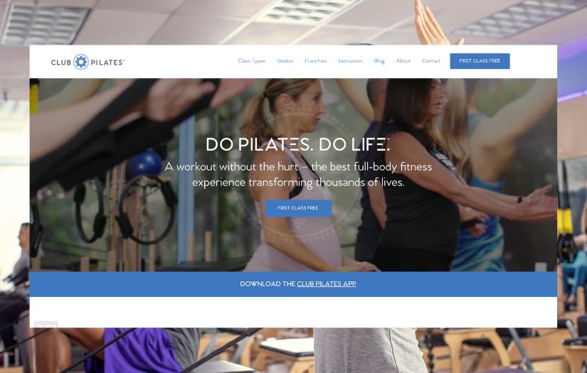 Club Pilates screenshot 1