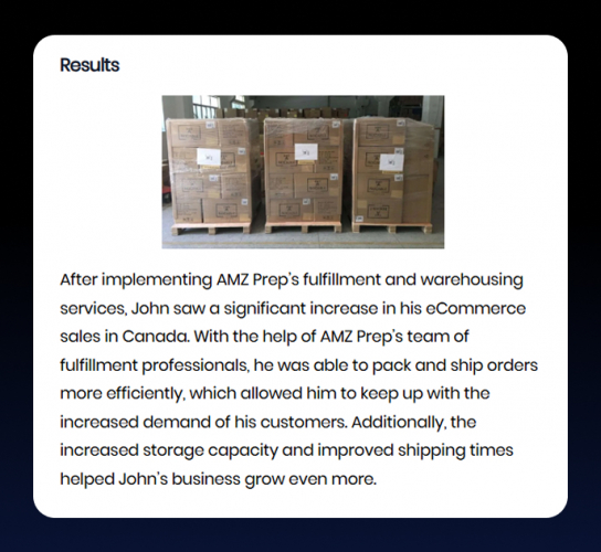 Top-100 Amazon FBA Reseller Manages 12,000+ SKUs Across Canada and the US With AMZ Prep  screenshot 1