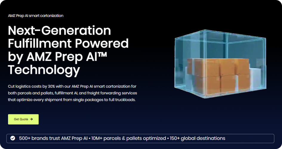 AMZ Prep's FBA Prep Platform: Direct Seller Central Integration and Real-Time Inventory Control screenshot 2