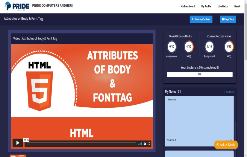 PrideEducare - ELearning Platform screenshot 3