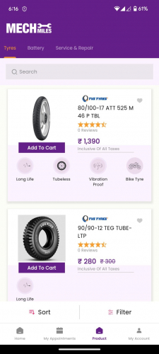 Mechmiles screenshot 2