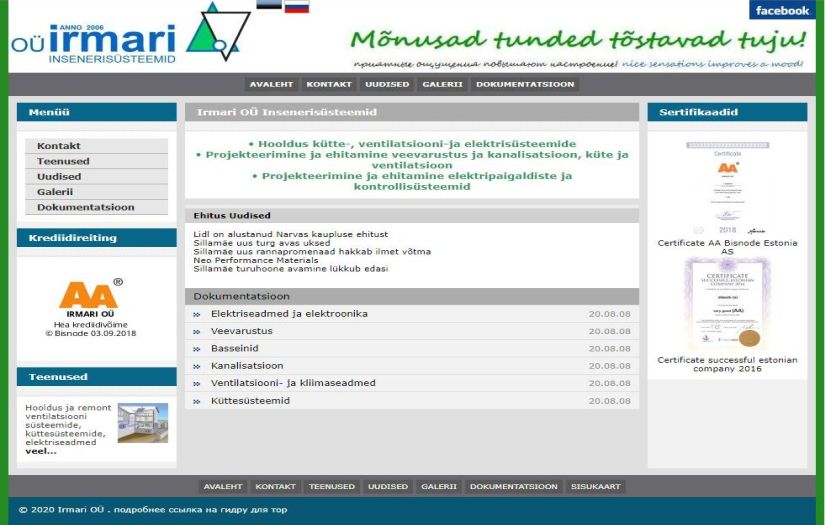 IRMARI OÜ screenshot 1