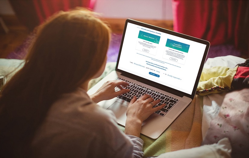 Web application for investment screenshot 2