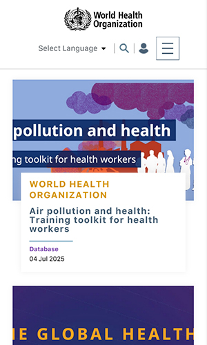 Knowledge Action Portal (WHO) screenshot 1