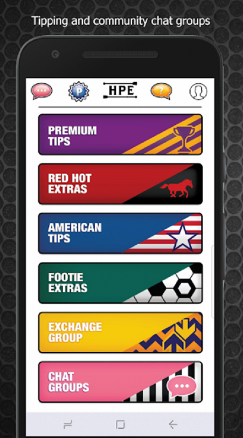 HPE Racing Advice screenshot 3