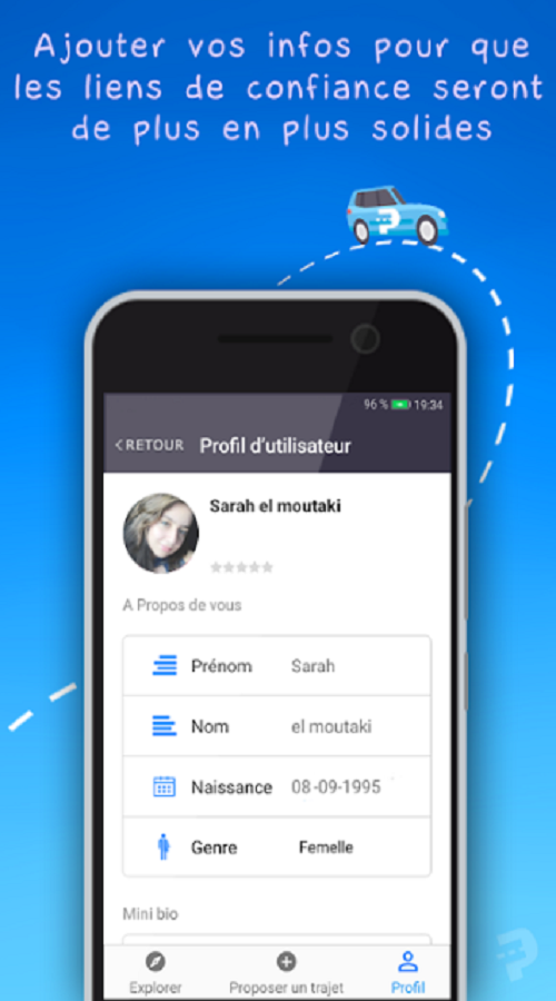 Pipcar - Cab Booking App screenshot 2