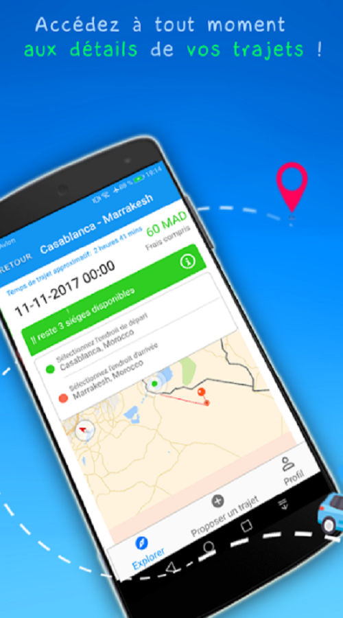 Pipcar - Cab Booking App screenshot 3