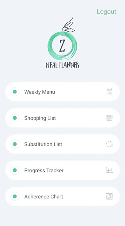 zMeal Planner screenshot 3