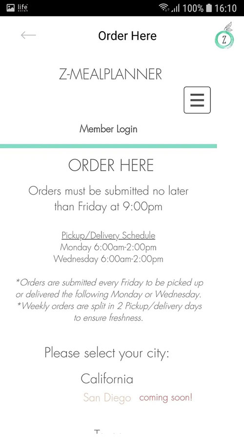 zMeal Planner screenshot 7