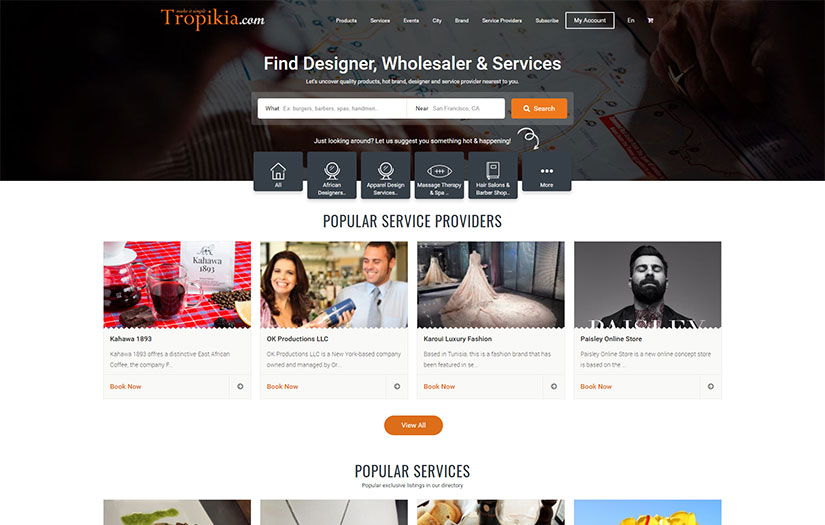 Tropikia screenshot 1