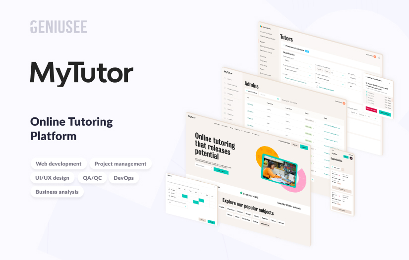 My Tutor screenshot 1