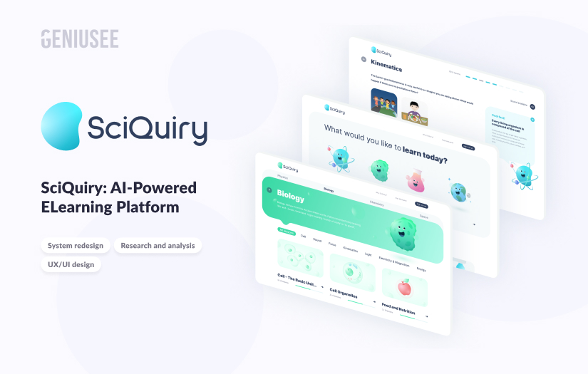 SciQuiry screenshot 1