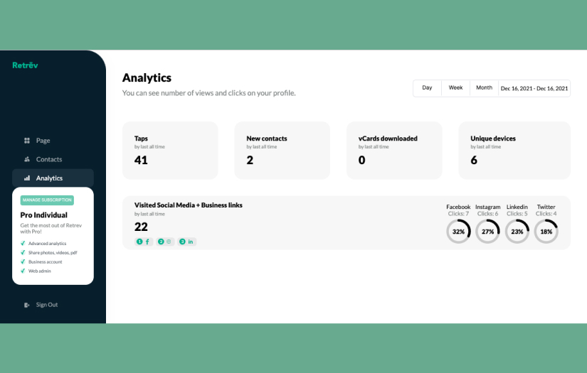 Retrēv screenshot 1