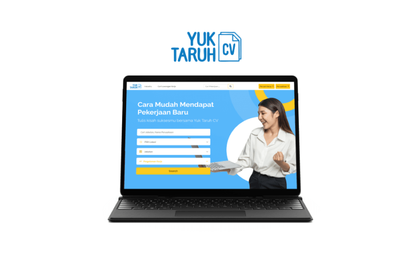 Website Based Application System - Yuk Taruh CV screenshot 1