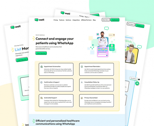 Wati.io – Scalable WhatsApp Business Messaging Platform screenshot 1