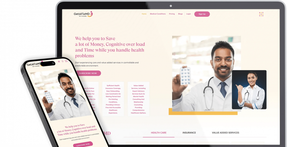 GetAFixMD – Integrated Digital Healthcare Platform screenshot 3