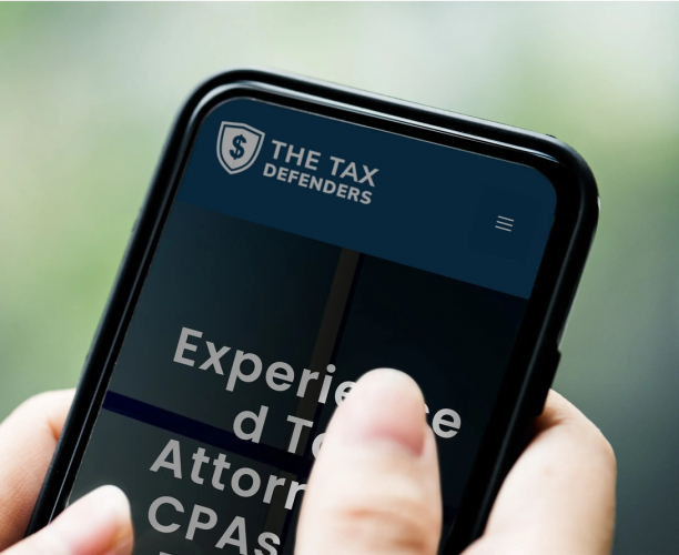 The Tax Defenders – Professional Website for a Veteran-Owned Tax Law Firm screenshot 3