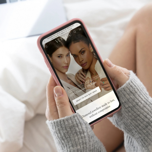 VEYNOU – Sustainable Luxury Jewelry E-commerce Platform screenshot 2