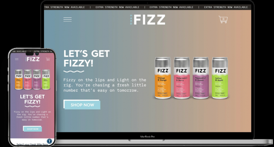 Fizzy – Modern Website for a Creative AI-Powered Marketing Platform screenshot 2
