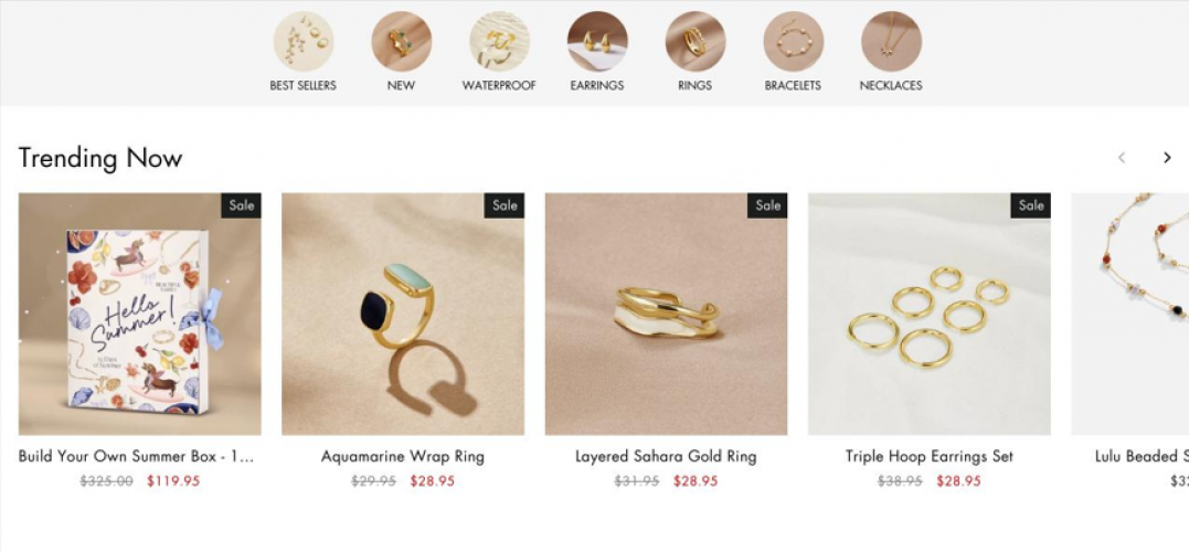 Beautiful Earth Boutique – E-commerce Website for Sustainable Fashion screenshot 2