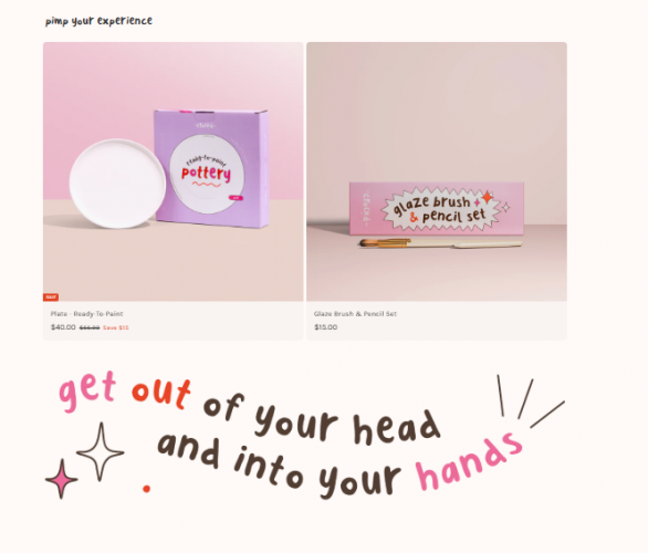 Crockd – E-commerce Platform for DIY Pottery & Creative Wellness screenshot 1