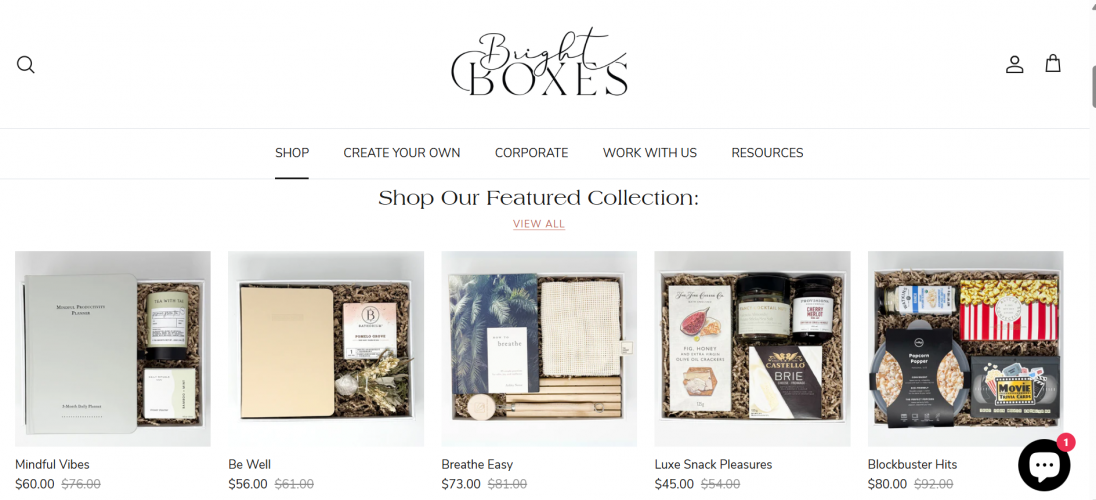 Bright Boxes – Premium Corporate Gift Boxes for Every Occasion screenshot 1