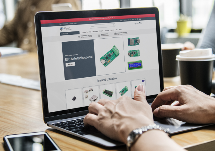 Silicon TechnoLabs – Scalable E-Commerce Platform for Electronic Components screenshot 2