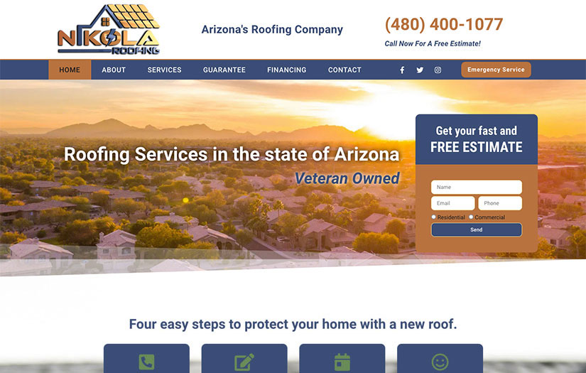 Nikola Roofing screenshot 1