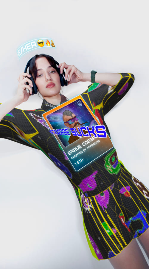 Snapchat filter "Future School Uniform" screenshot 1