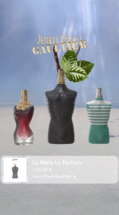 Catalog-Powered Shopping Lens for Jean Paul GAULTIER screenshot 3