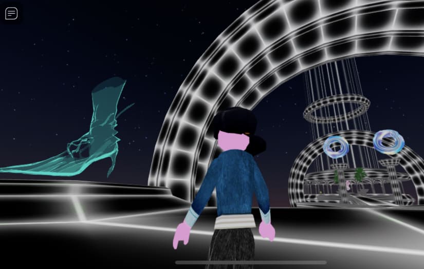 Custom Metaverse space in Roblox screenshot 1