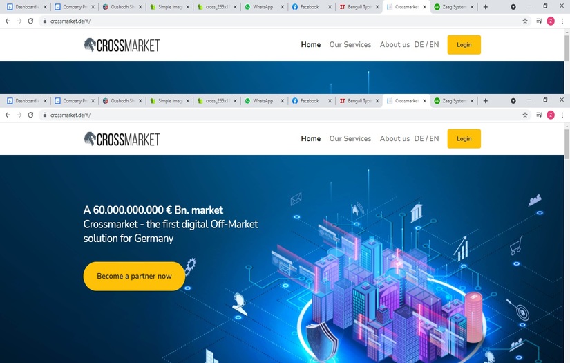 Crossmarket Germany screenshot 1