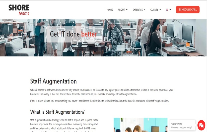 Shore Teams-IT Staff Augmentation screenshot 1
