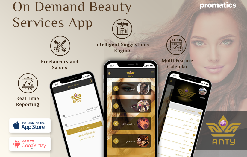 On Demand Beauty Services App screenshot 1