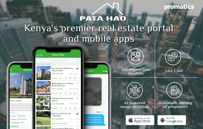 Kenya's premier real estate portal and mobile apps screenshot 1