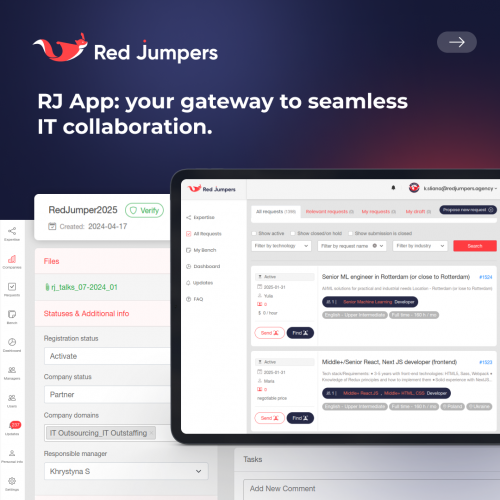 RJ app: your gateway to seamless IT collaboration screenshot 1