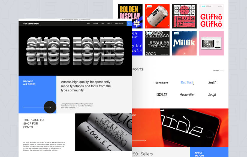 Type Department screenshot 2