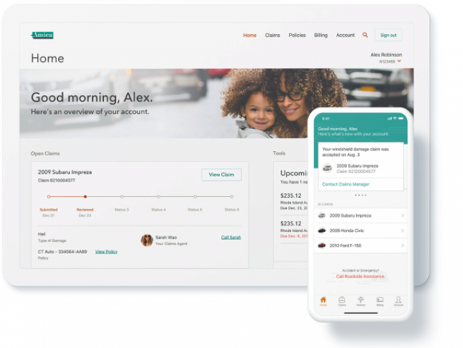 Digital Transformation Improves Amica’s Ability to Engage with Customers Online screenshot 1