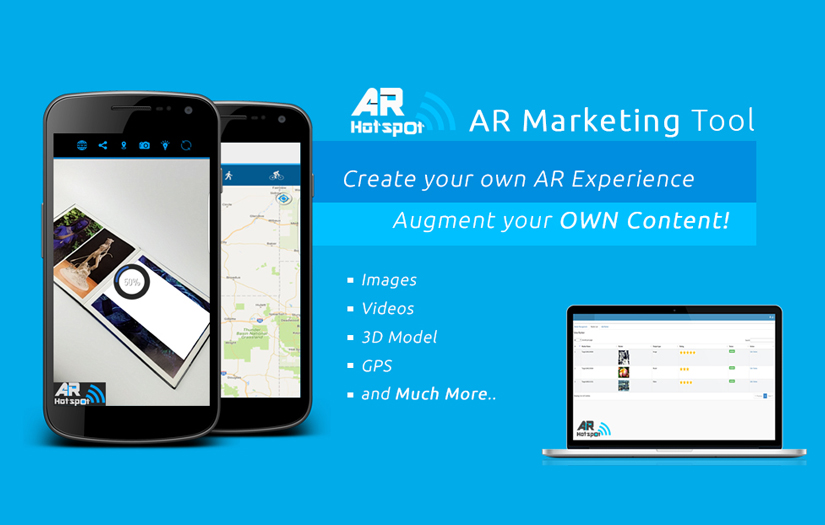 AR Marketing Tool | Own AR Platform for Marketing Company screenshot 1