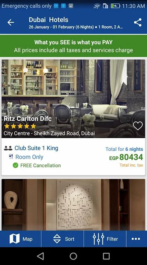 Nsafer - Hotels Booking Website & Mobile App screenshot 3