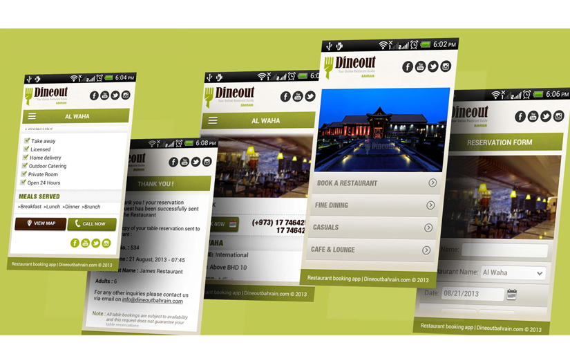 Dineout Bahrain - Restaurant Booking App screenshot 1