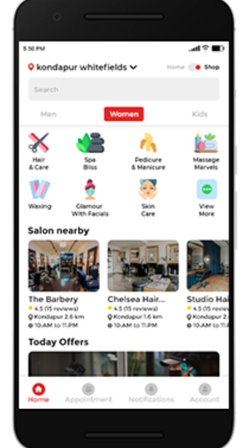 Book UR Salon screenshot 1